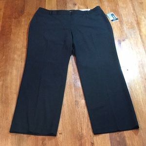 SALE! Plus Size Curvy Bootcut Black Career Slacks